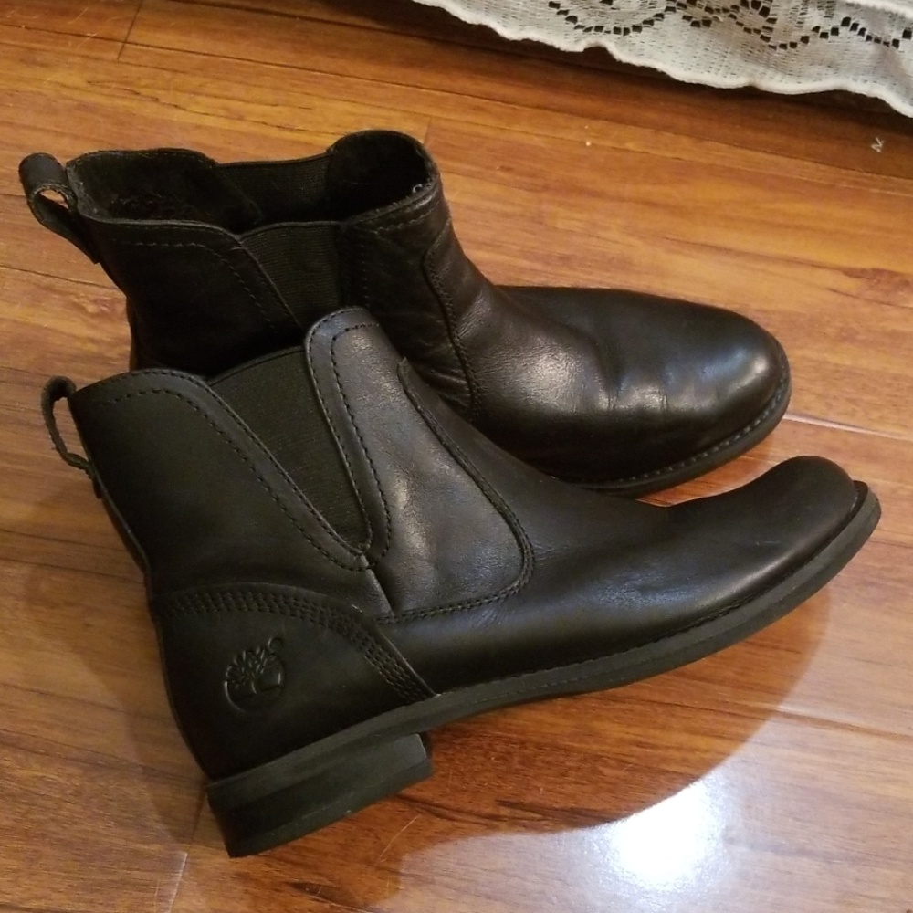 Woman's Timberland Leather Ankle Boots